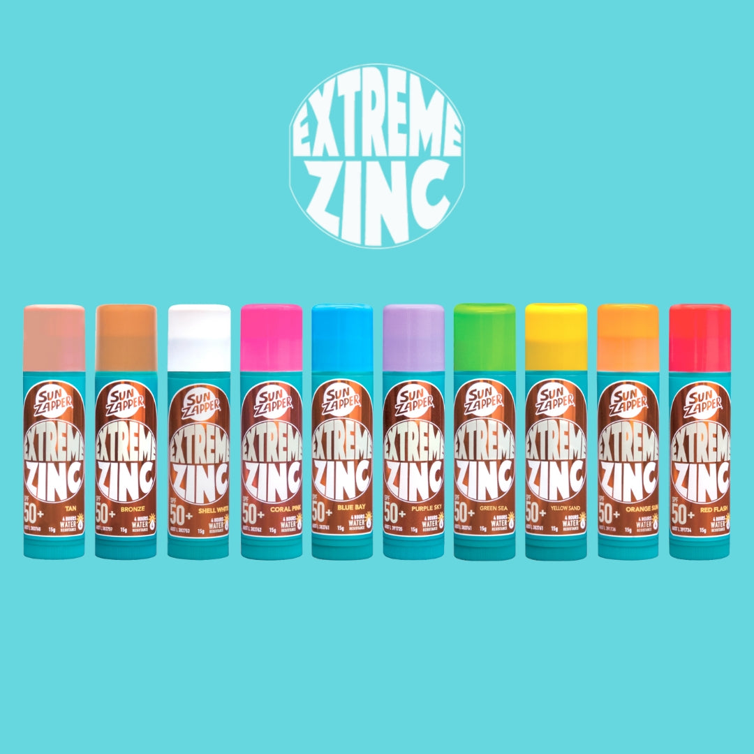 Extreme Zinc Stick SPF50+ 15g (zink stick, 10 kleuren)