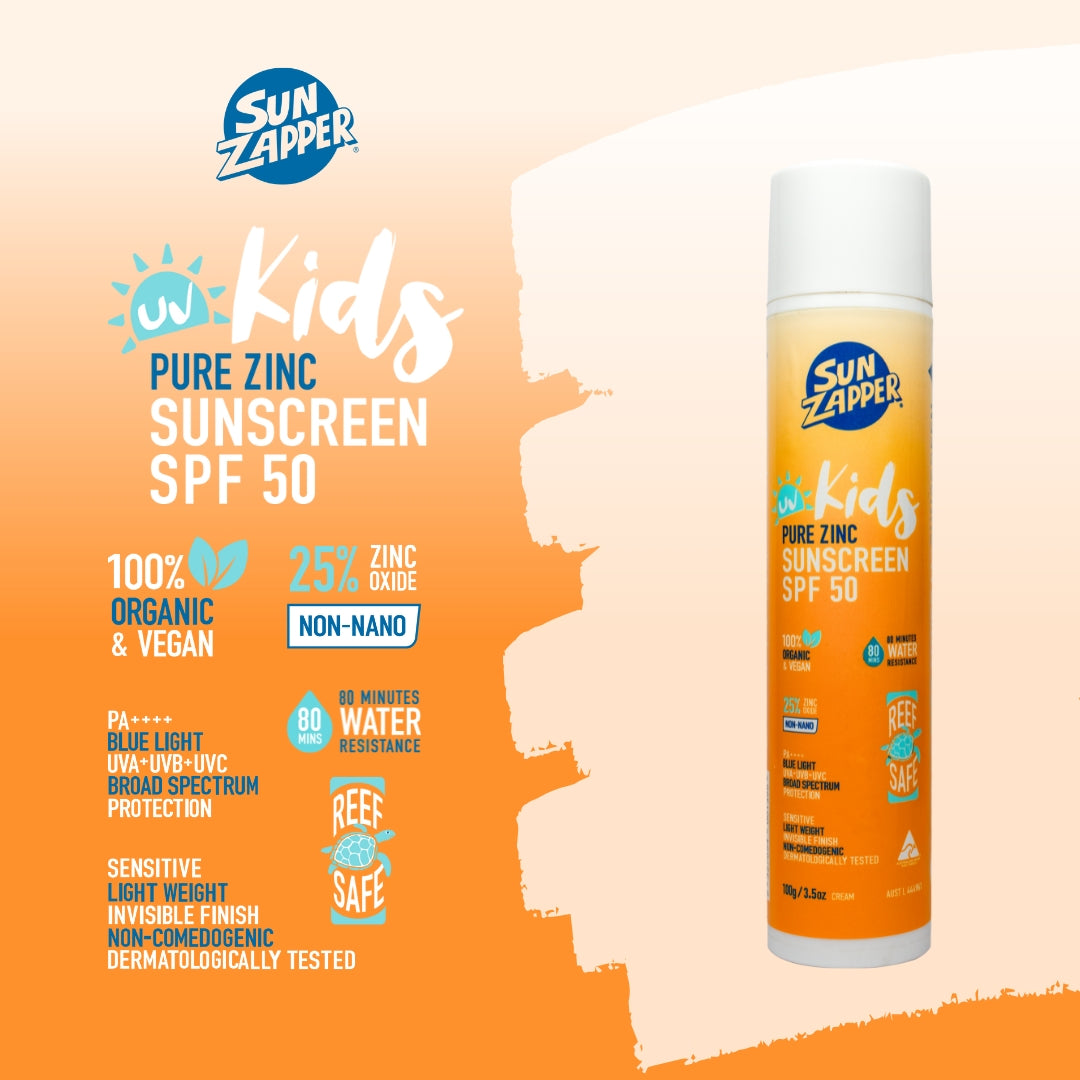 Kids Pure Zinc crème solaire SPF50 100g