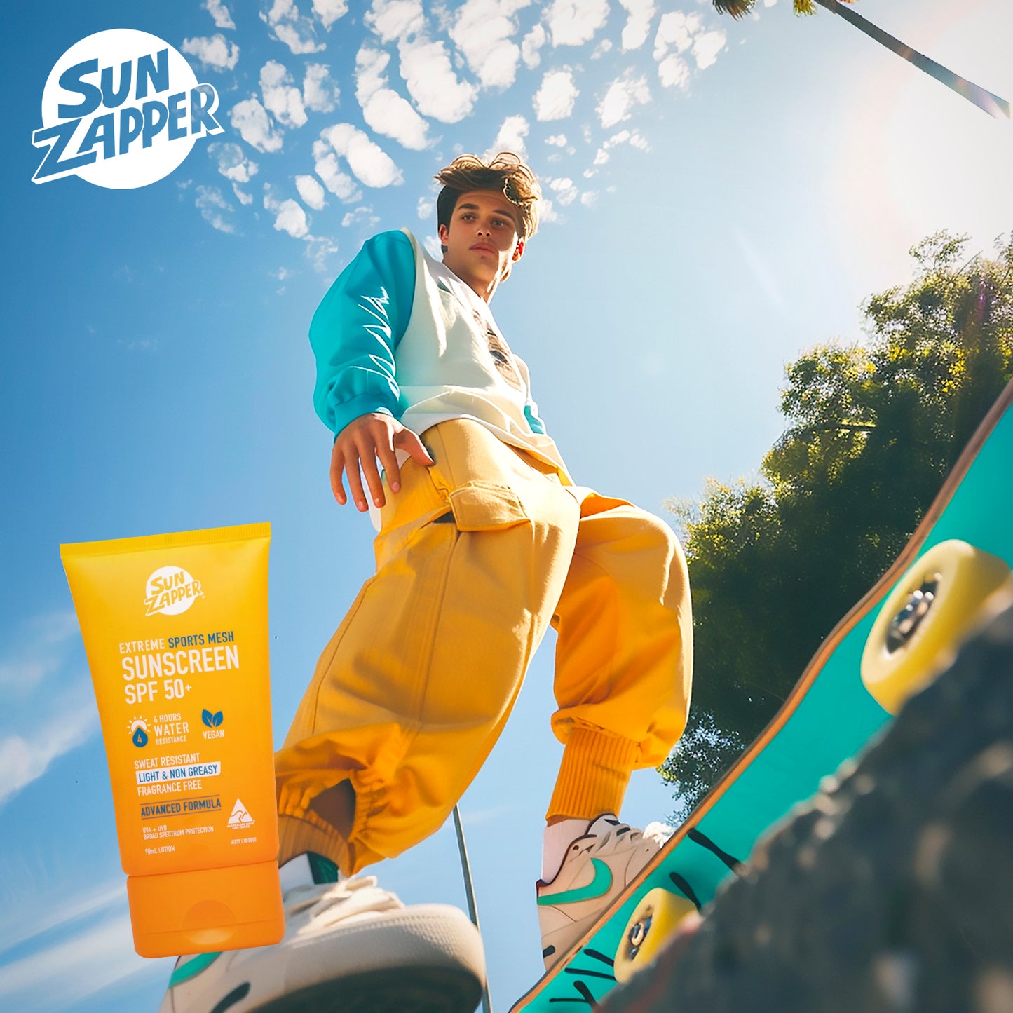 Extreme Sports Mesh crème solaire SPF50+ 90 ml