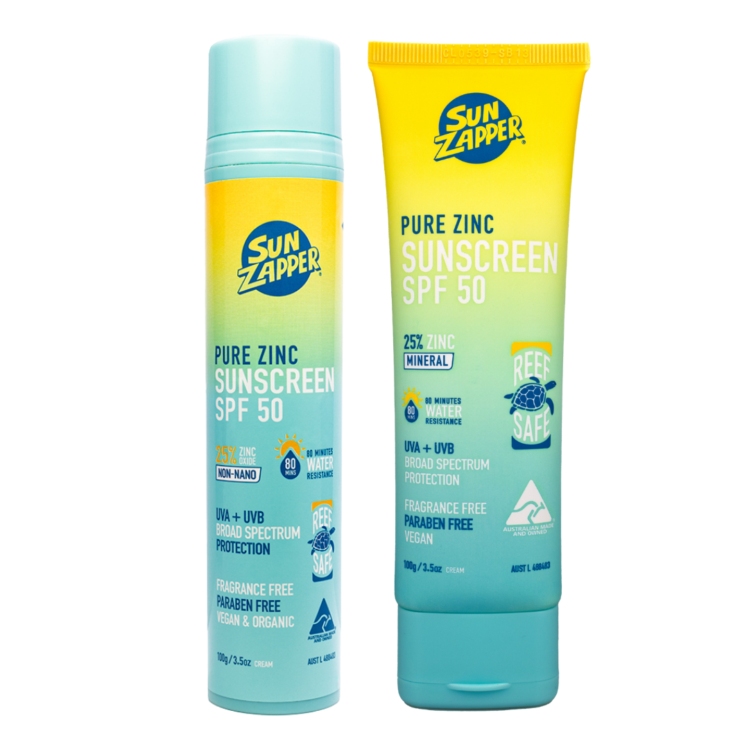 Pure Zinc zonnecrème SPF50 100g (pomp of tube)