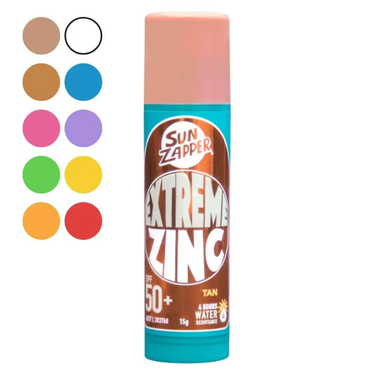 Extreme Zinc Stick SPF50+ 15g (zink stick, 10 kleuren)