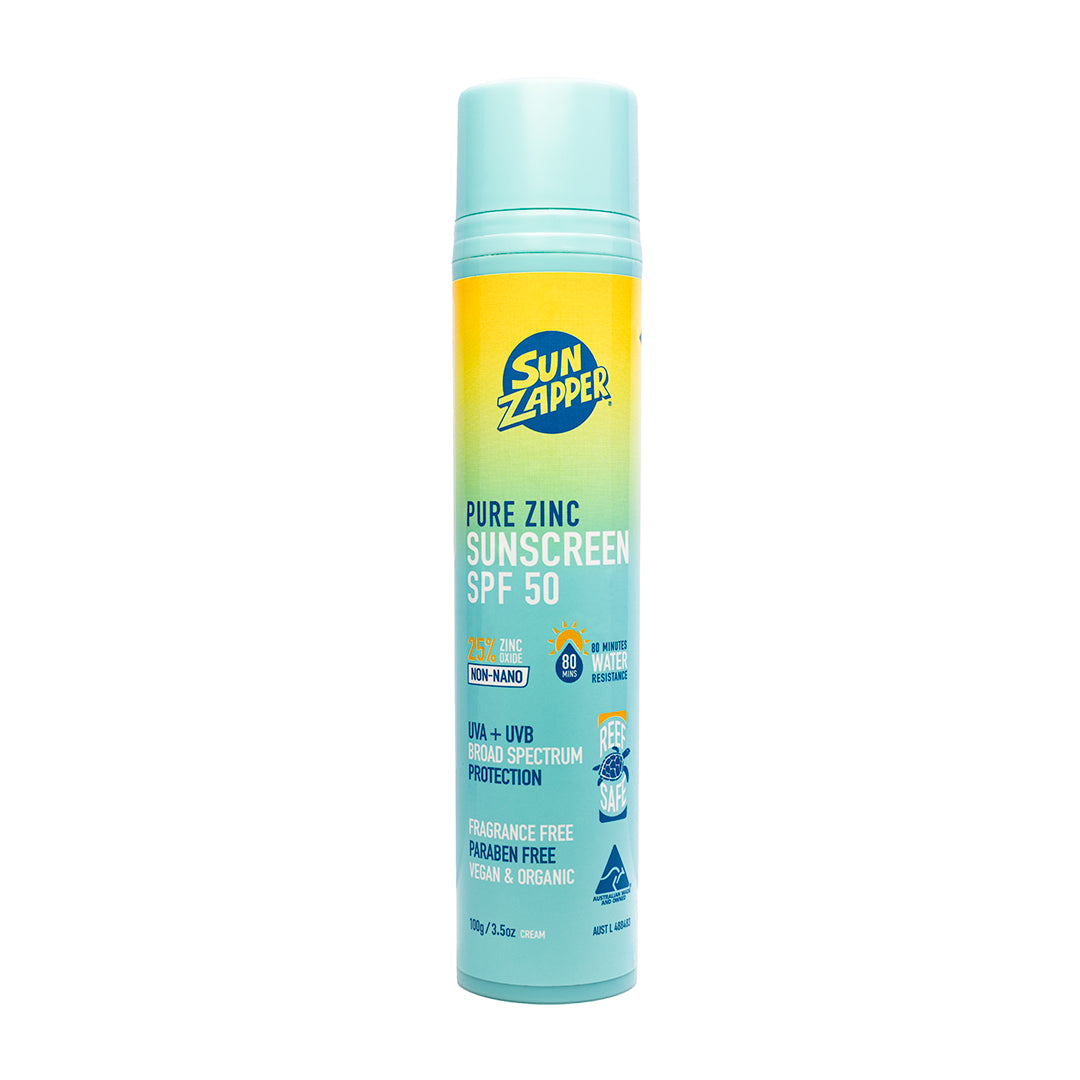 Pure Zinc crème solaire SPF 50 Air Pump 100g