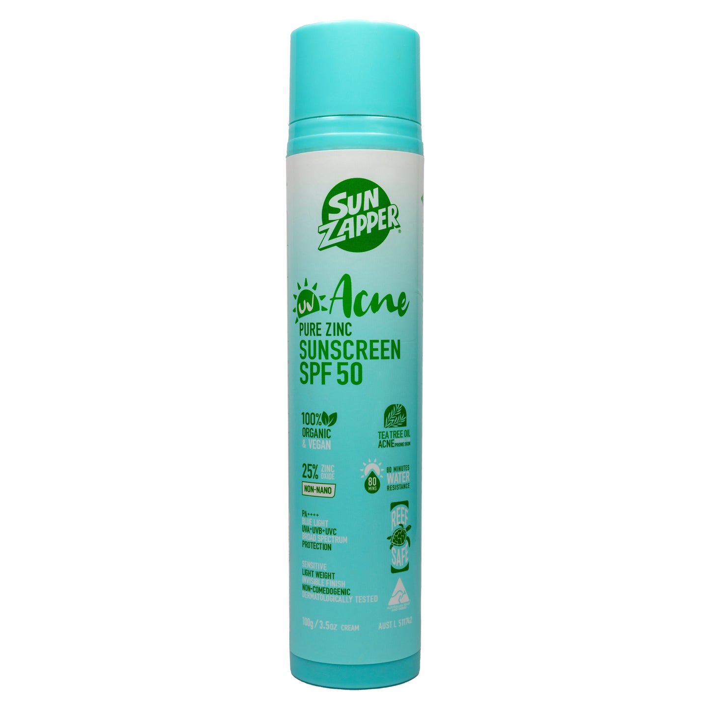 Acné Pure Zinc zonnecrème SPF50 100g