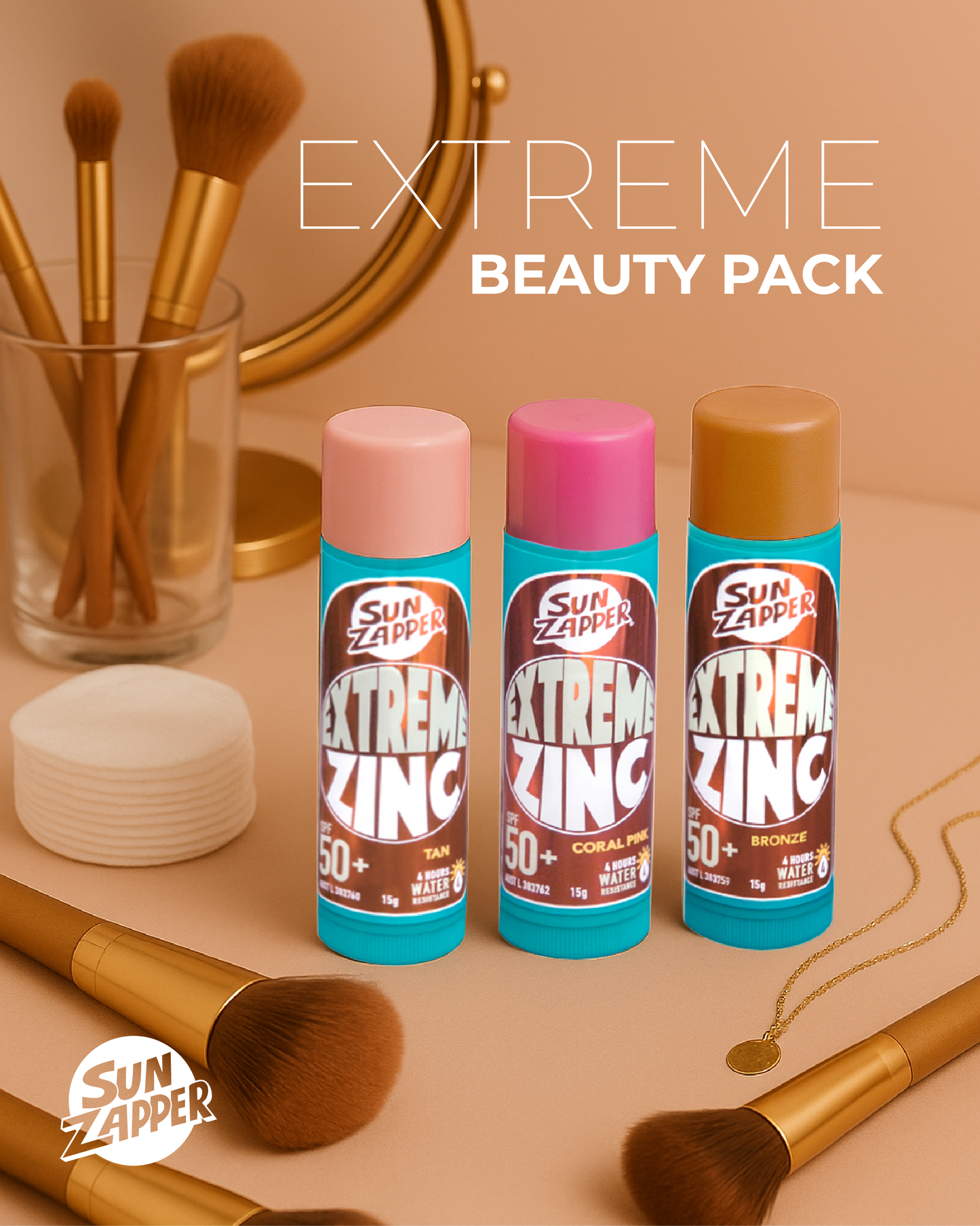 Extreme Zinc Stick SPF50+ Beauty pack